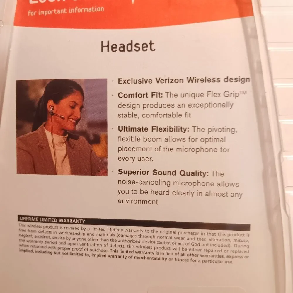 Verizon Wireless Exclusive Wired Headset